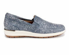 Blue Denim Leather-ORLEANS BY ROS HOMMERSON 7