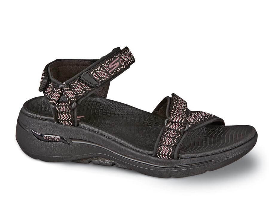Black-GO WALK ARCH FIT AFFINITY SKECHERS 1