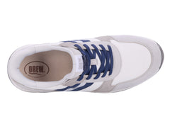 White Suede Combo-CONNOR BY DREW 5