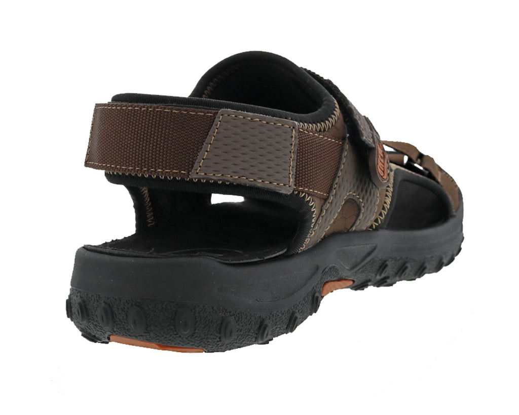 Brown Leather  Brown Stretch-WANDER BY DREW 6