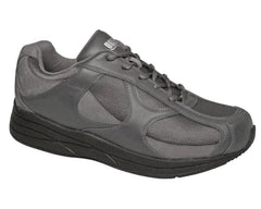 Grey Leather Mesh-SURGE BY DREW 1