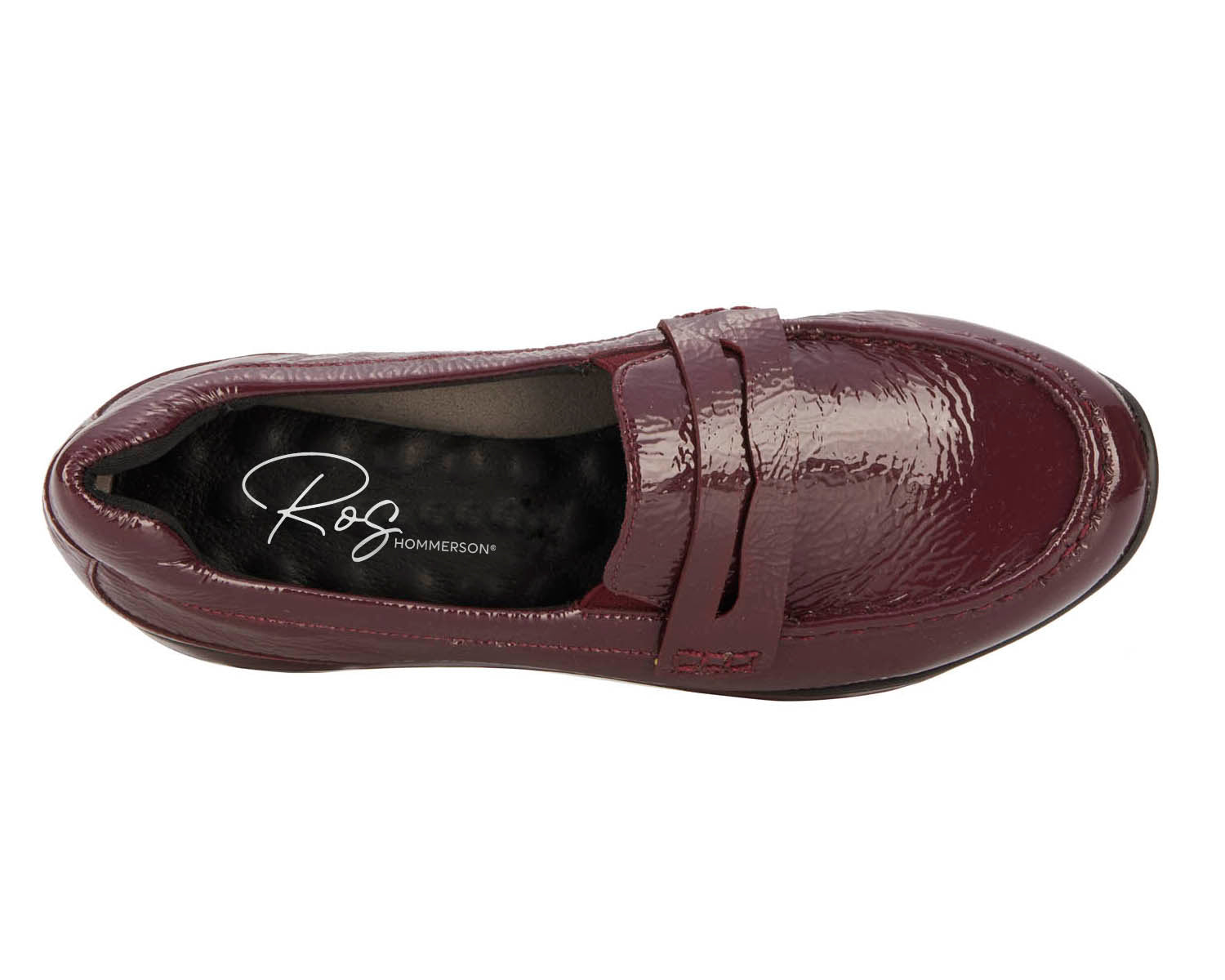 Berry Crinkle Patent Leather-DANNON BY ROS HOMMERSON 5