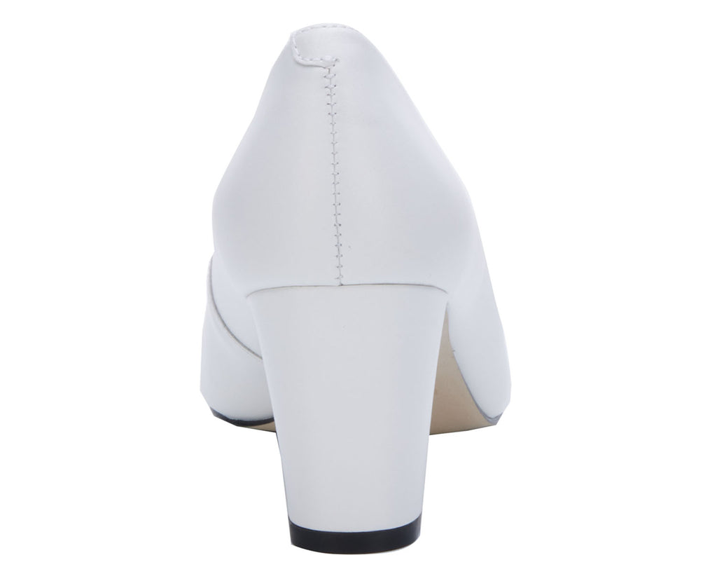 White Leather-SAMANTHA BY ROS HOMMERSON 6