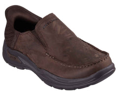 Cocoa-Arch Fit Moxley Milo Slip-Ins By Skechers 1
