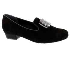 Black Suede Leather-TREASURE BY ROS HOMMERSON 1