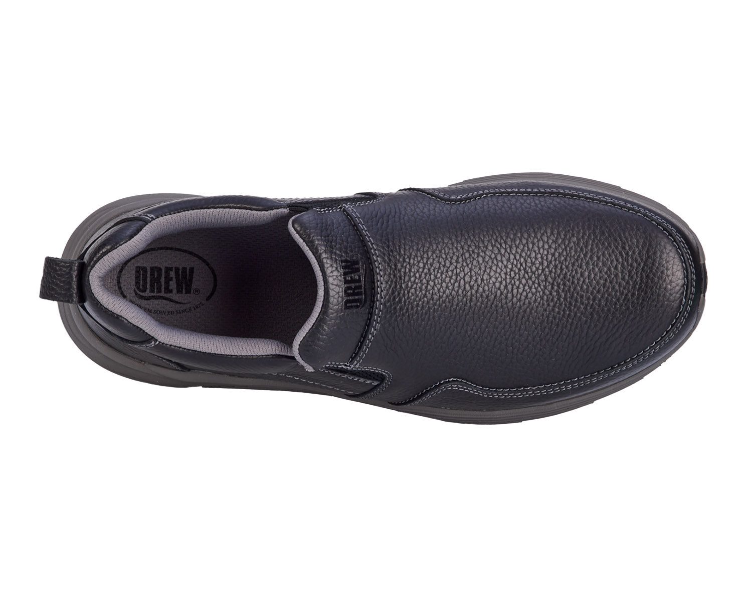 Black Pebbled Leather-MATCH BY DREW 6