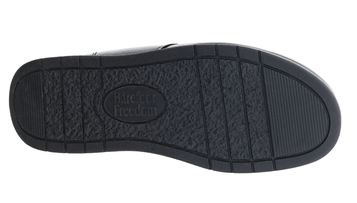 Black Soft Pebble Leather-New Villager BY DREW 6