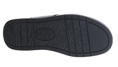 Black Soft Pebble Leather-New Villager BY DREW 6