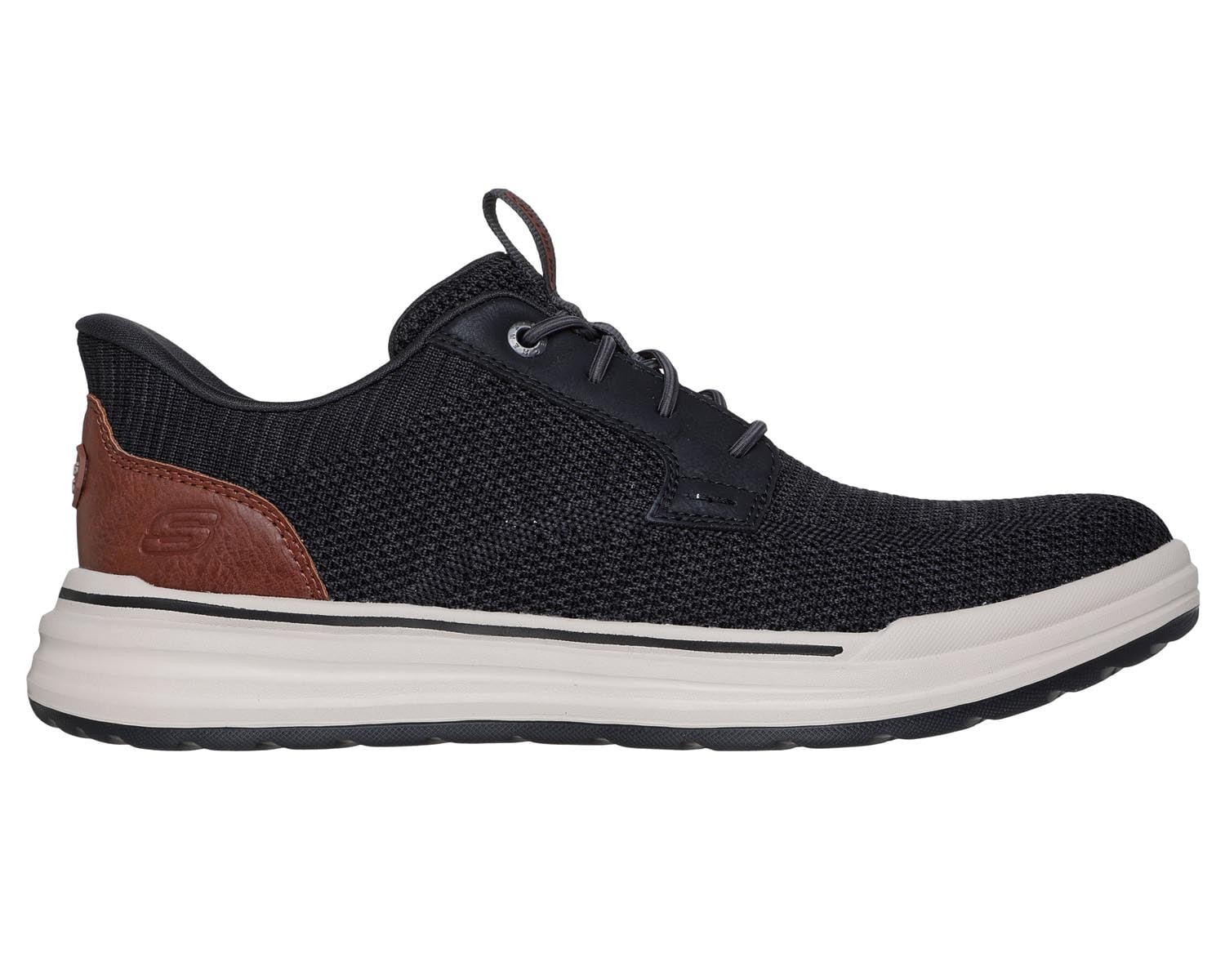 Black-STERLING - RAMONE SLIP-INS RELAXED FIT BY SKECHERS 5