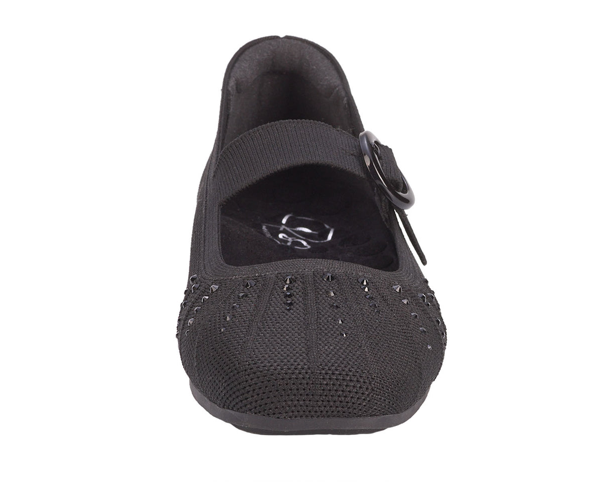 Black Knit Black Rhinestone-NAOMI BY ROS HOMMERSON 7