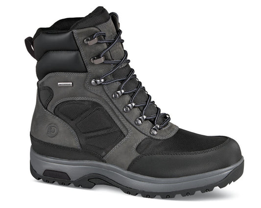Black Leather-8000 WORKS Waterproof 8in UBAL Boot By Dunham 1
