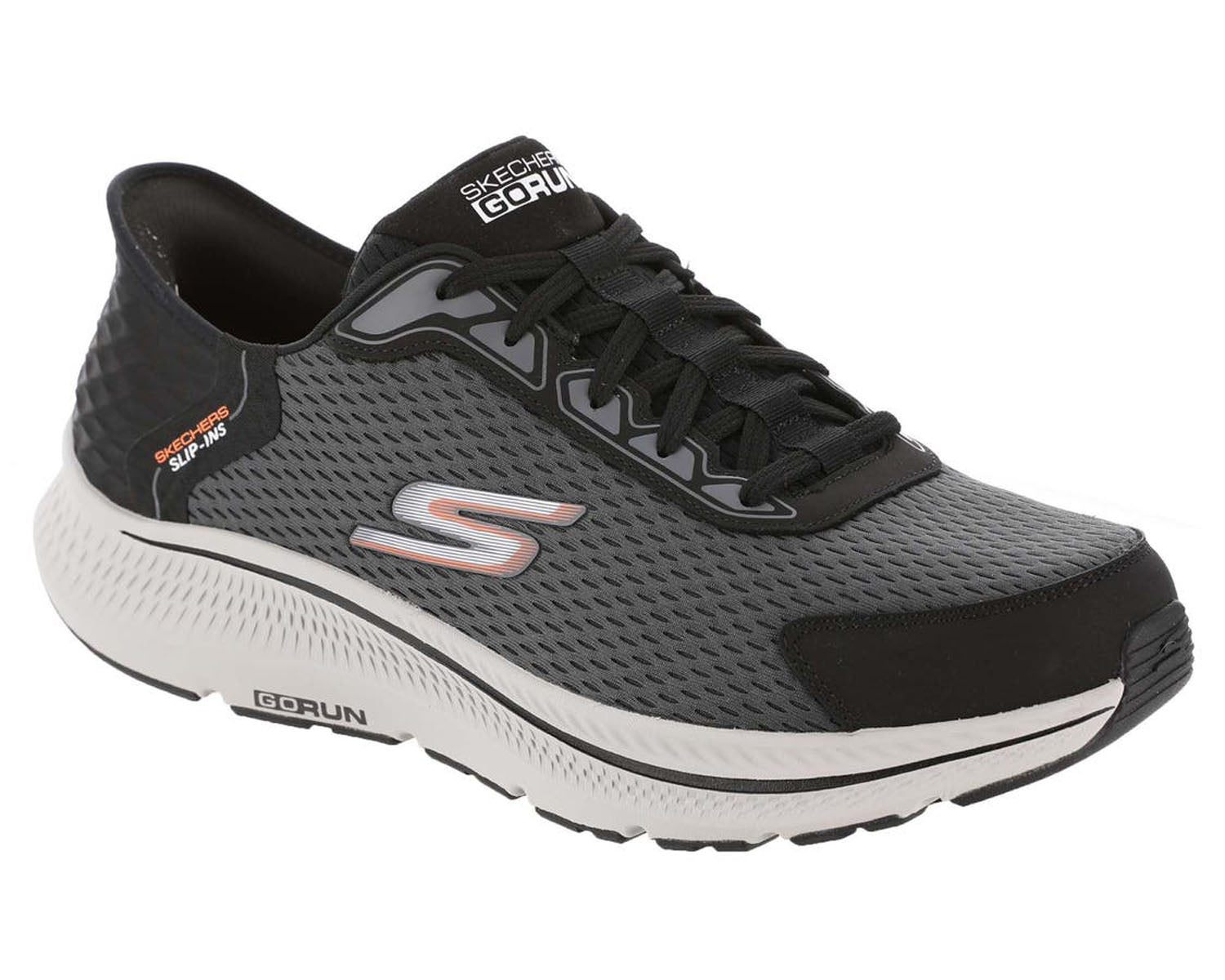 Black Charcoal-GO RUN CONSISTENT 2 0 EMPOWERED BY SKECHERS 1