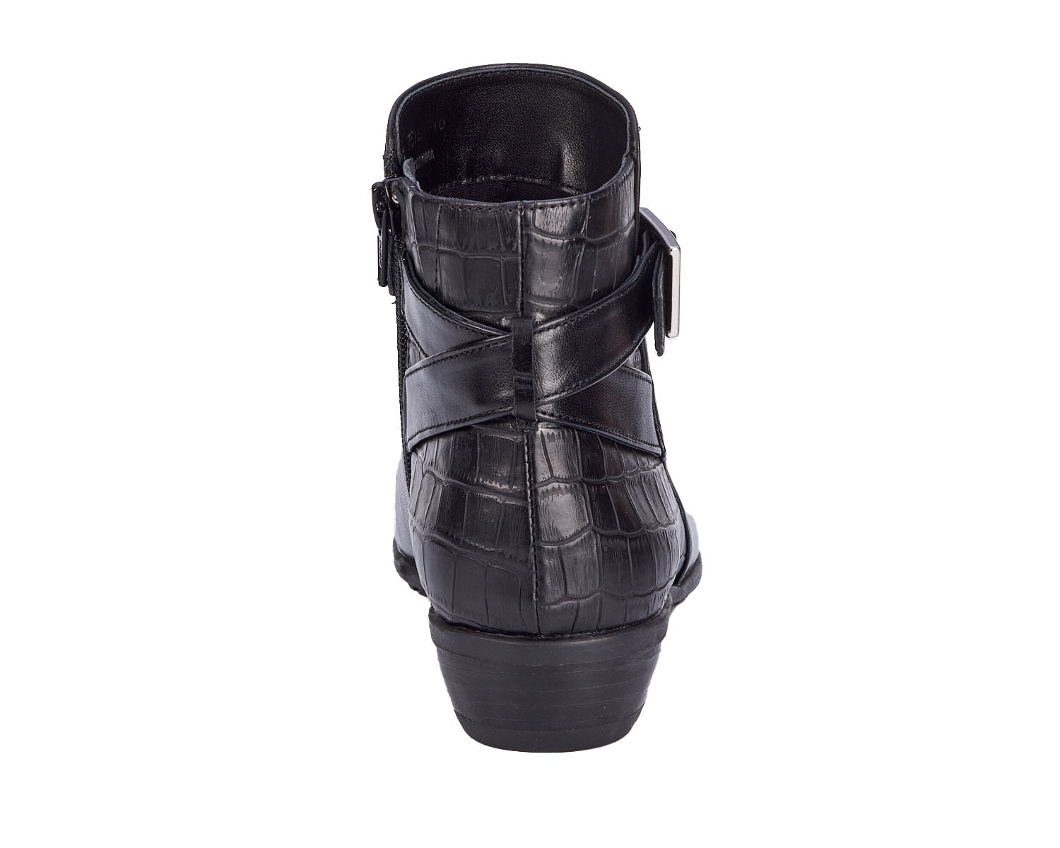 Black Tumbled Leather-ELLIS BOOT BY ROS HOMMERSON 7