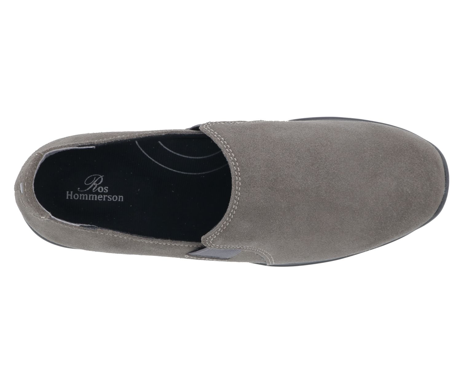 Grey Suede Leather-SLIDE IN BY ROS HOMMERSON 6