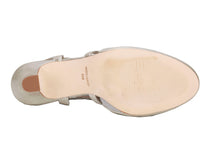 Silver Glitter Leather-CALIENTE BY ROS HOMMERSON 6