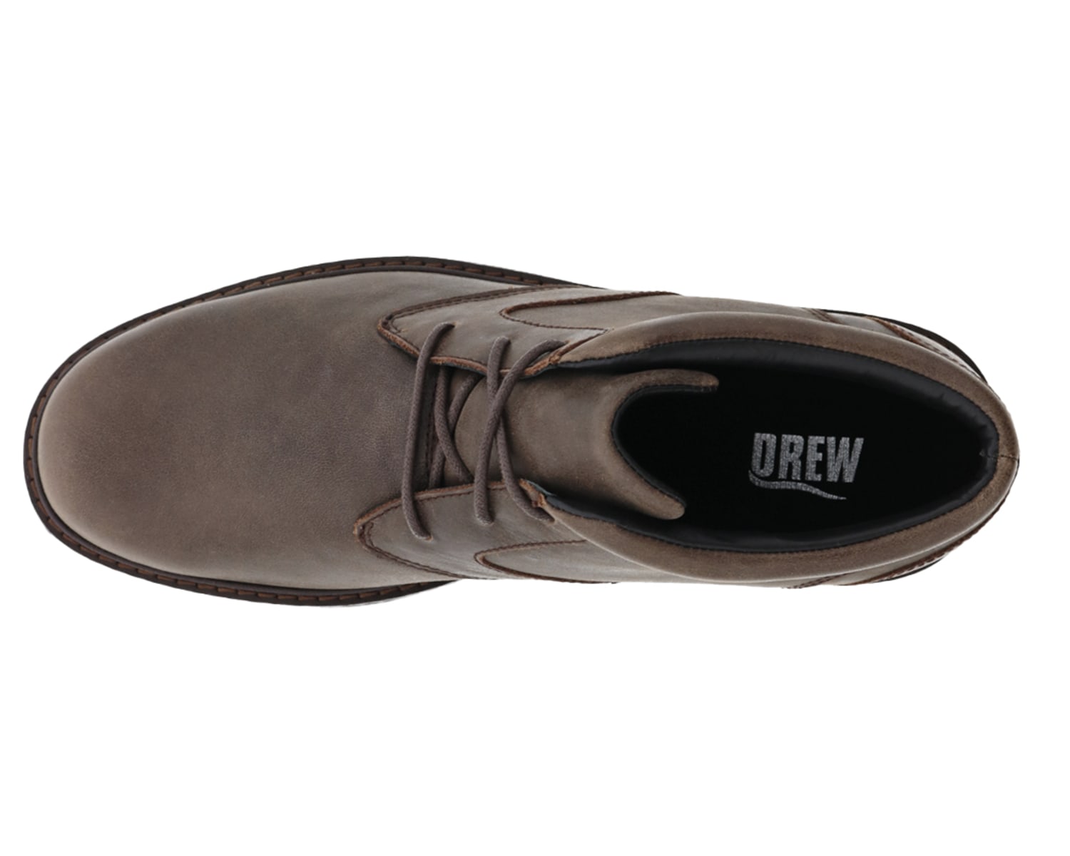 Brown Leather-Bronx Boots BY DREW 6