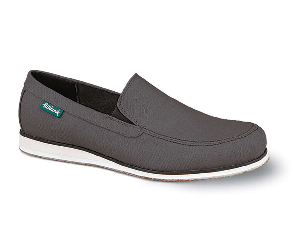 Grey Canvas-YOSHI SLIP-ON BY HITCHCOCK 1
