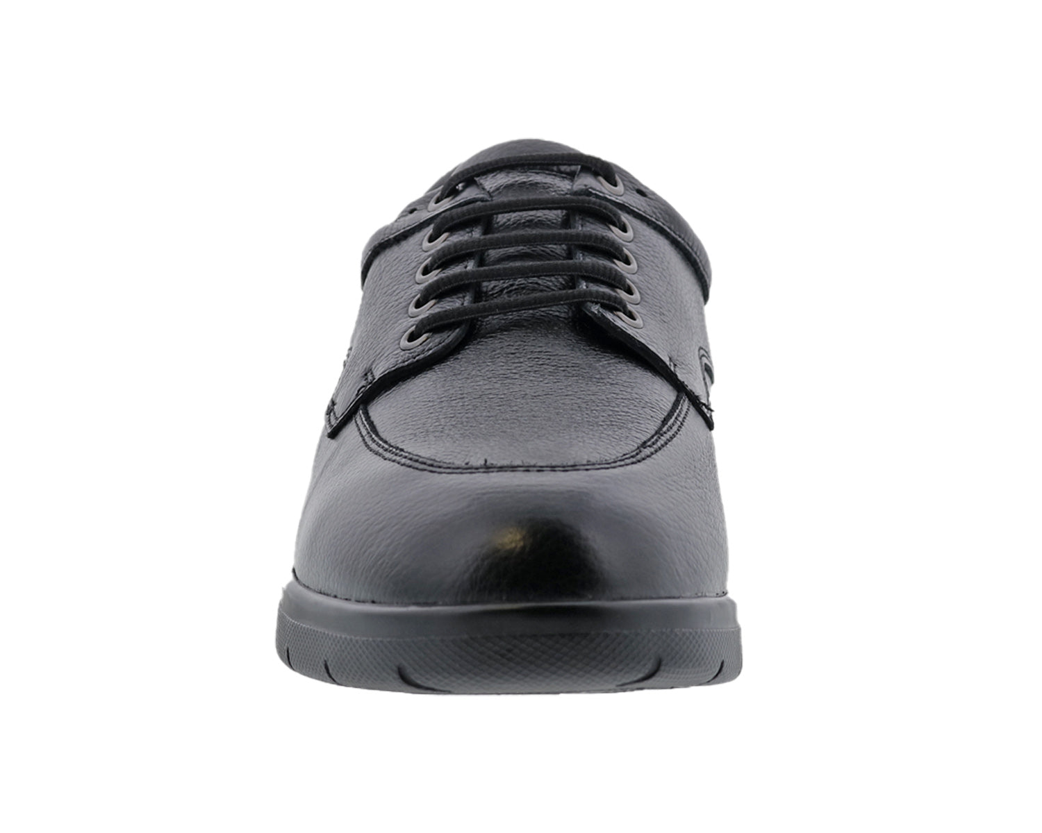 Black Pebbled Leather-Walker II BY DREW 7