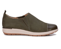 Olive Nubuck Leather-OZZIE BY ROS HOMMERSON 7