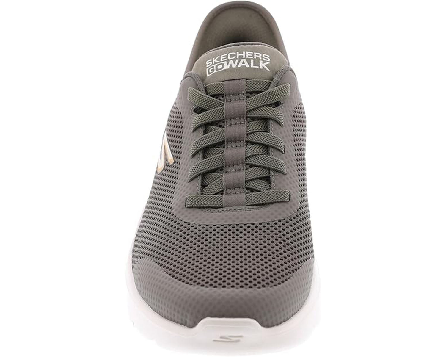 Brown-Go Walk Flex Hand Up Slip-In Skechers 6