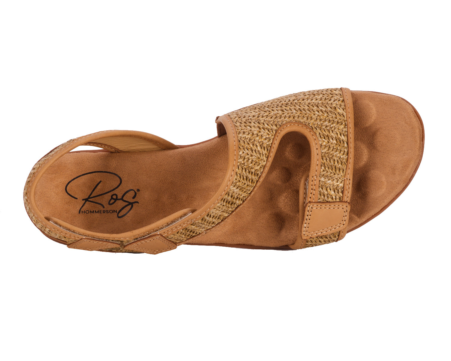 Tan Raffia Leather-KIMMI BY ROS HOMMERSON 7