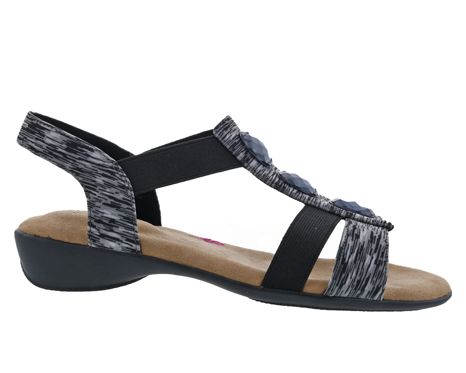 Black Multi Strech Fabric-MACKENZIE BY ROS HOMMERSON 6