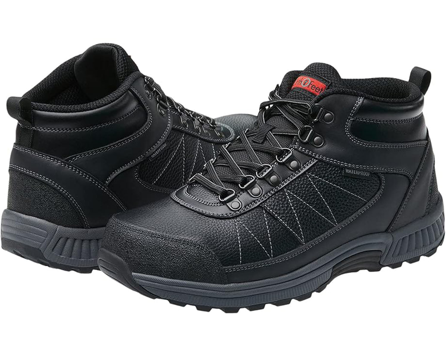 Black-Hunter Black Chukka Boot BY ORTHOFEET 7