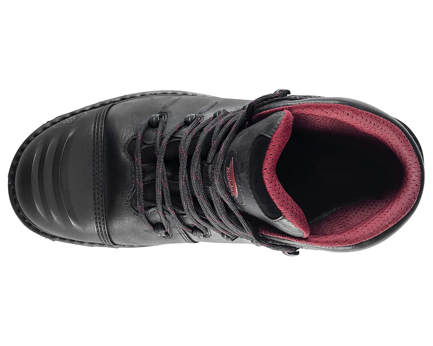 Black Leather-HAMMER AMAX COMPOSITE TOE BY AVENGER 6