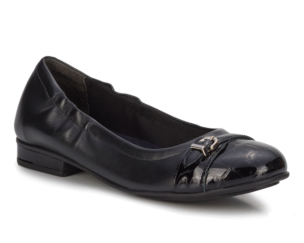Black Leather  Patent-TRISTA BY ROS HOMMERSON 1