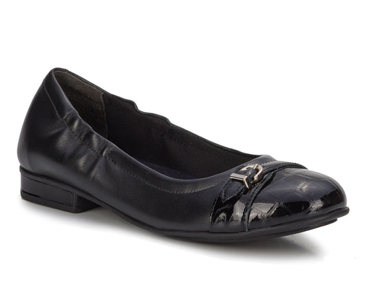 Black Leather  Patent-TRISTA BY ROS HOMMERSON 1