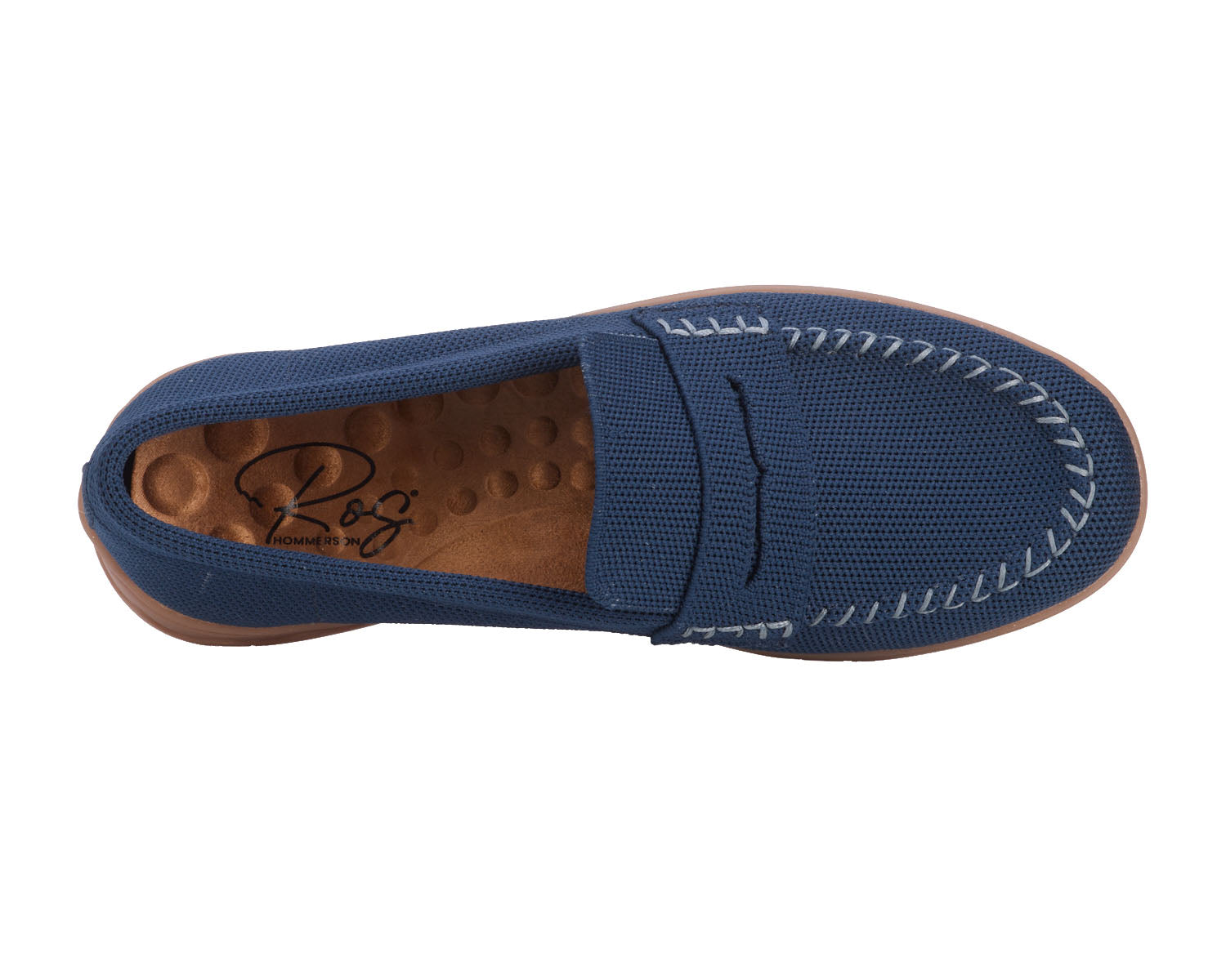 Navy Knit Fabric-GINNY BY ROS HOMMERSON 7