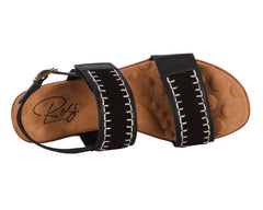 Black Leather Suede-KATERI BY ROS HOMMERSON 7