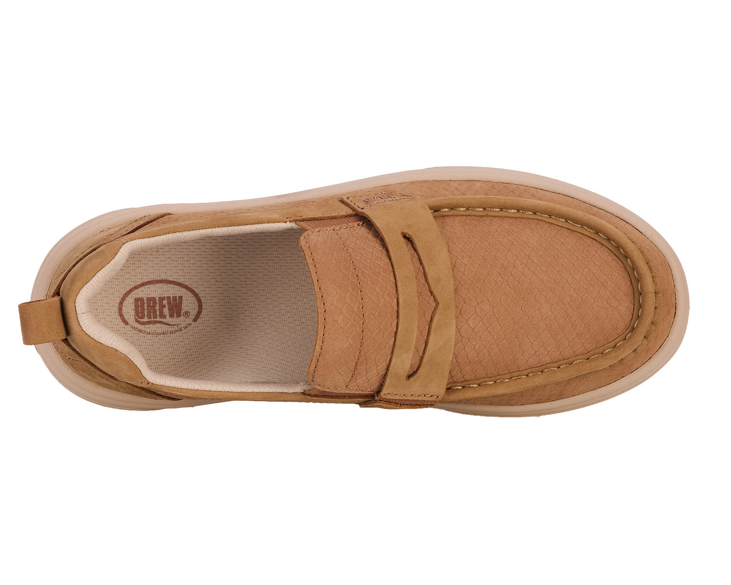 Tan Nubuck Leather-JAVA BY DREW 7
