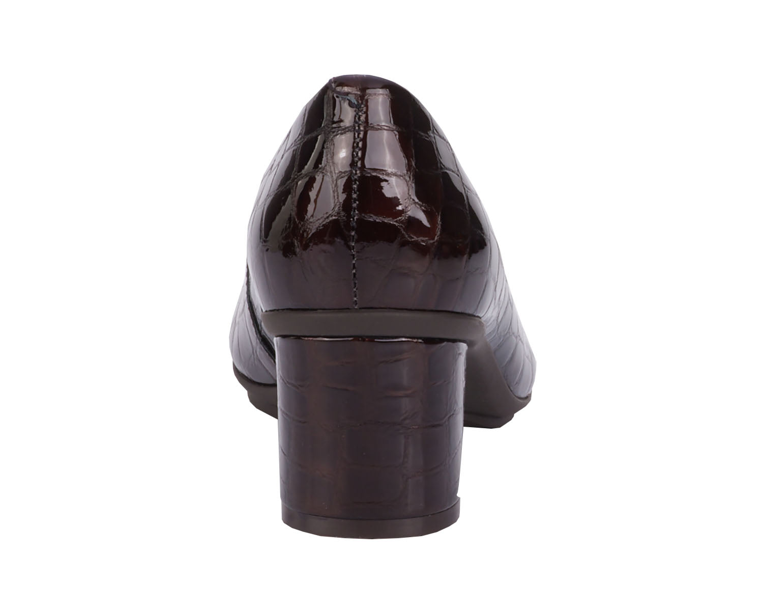 Brown Croc Patent Leather-PAULA BY ROS HOMMERSON 7