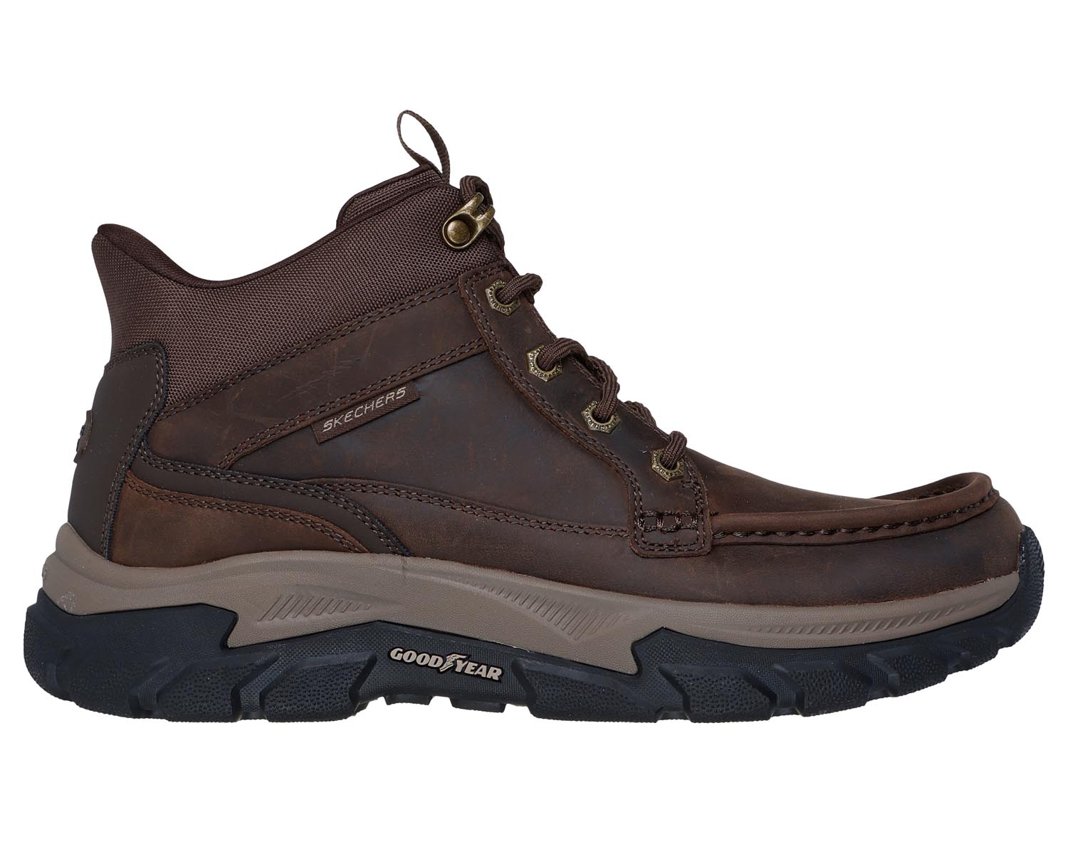 Cocoa-RESPECTED 2 0 HAGLER SLIP-INS RELAXED FIT BY SKECHERS 5