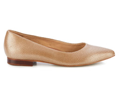 Taupe Snake Print Leather-REECE BY ROS HOMMERSON 7