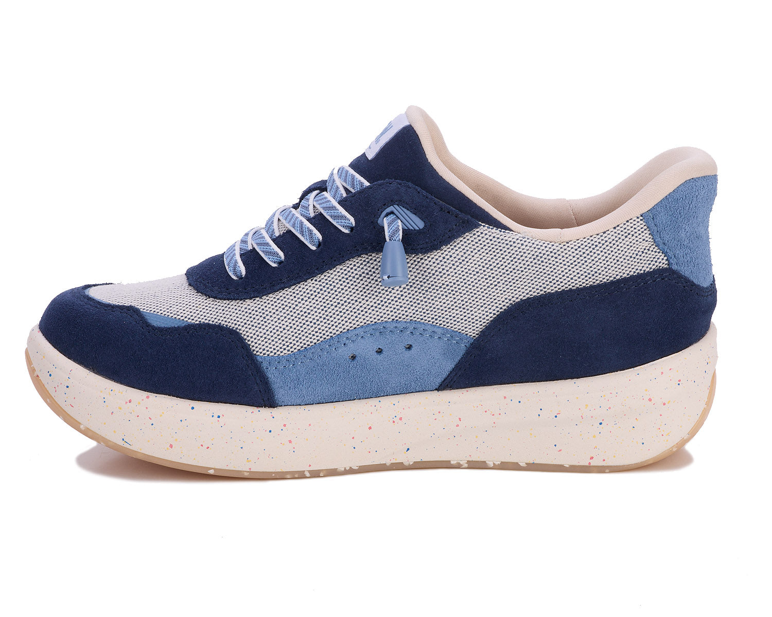 Navy Suede Combo-WOMENS HOBBY BY DREW 7