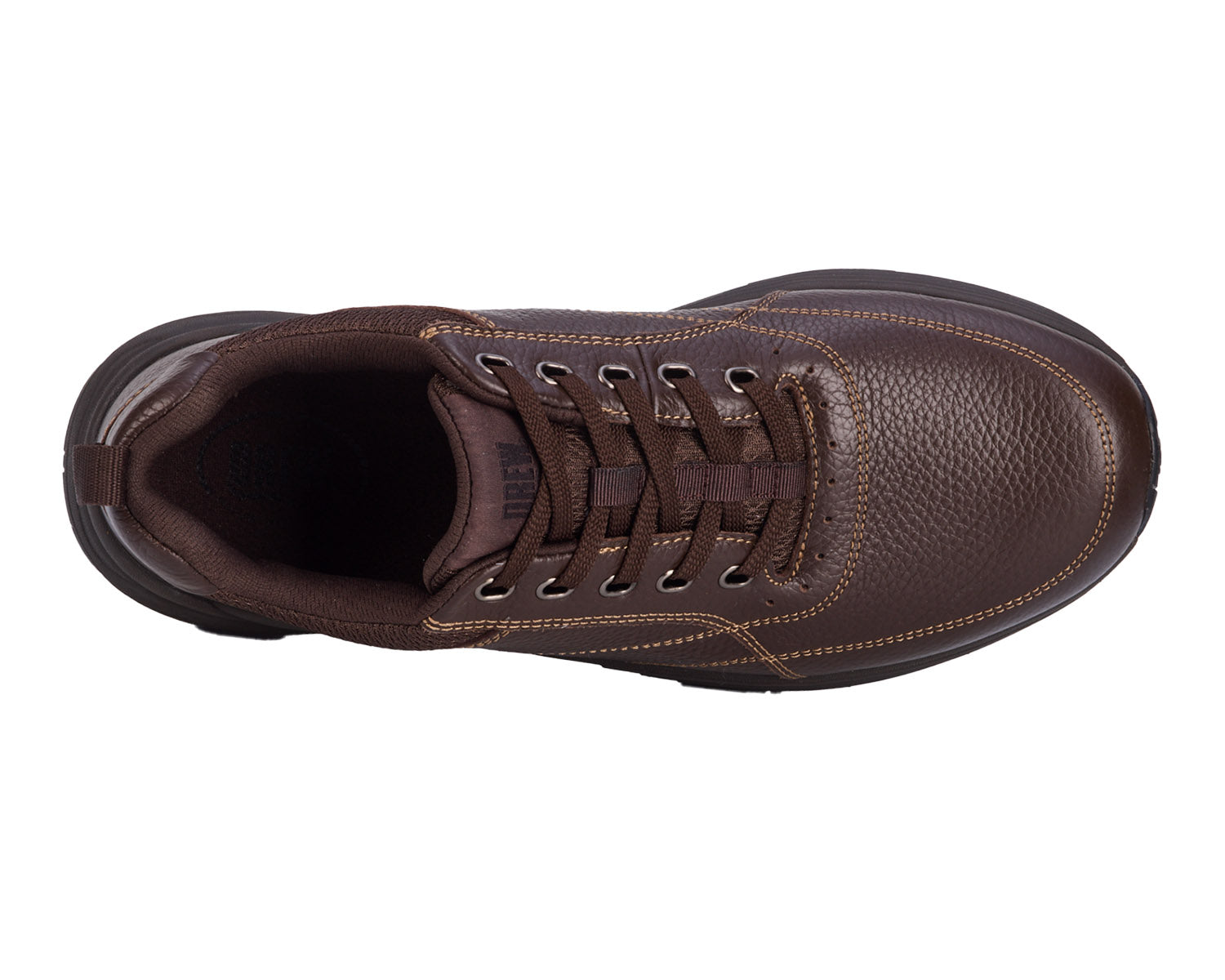 Brown Pebbled Leather-MAKER BY DREW 6