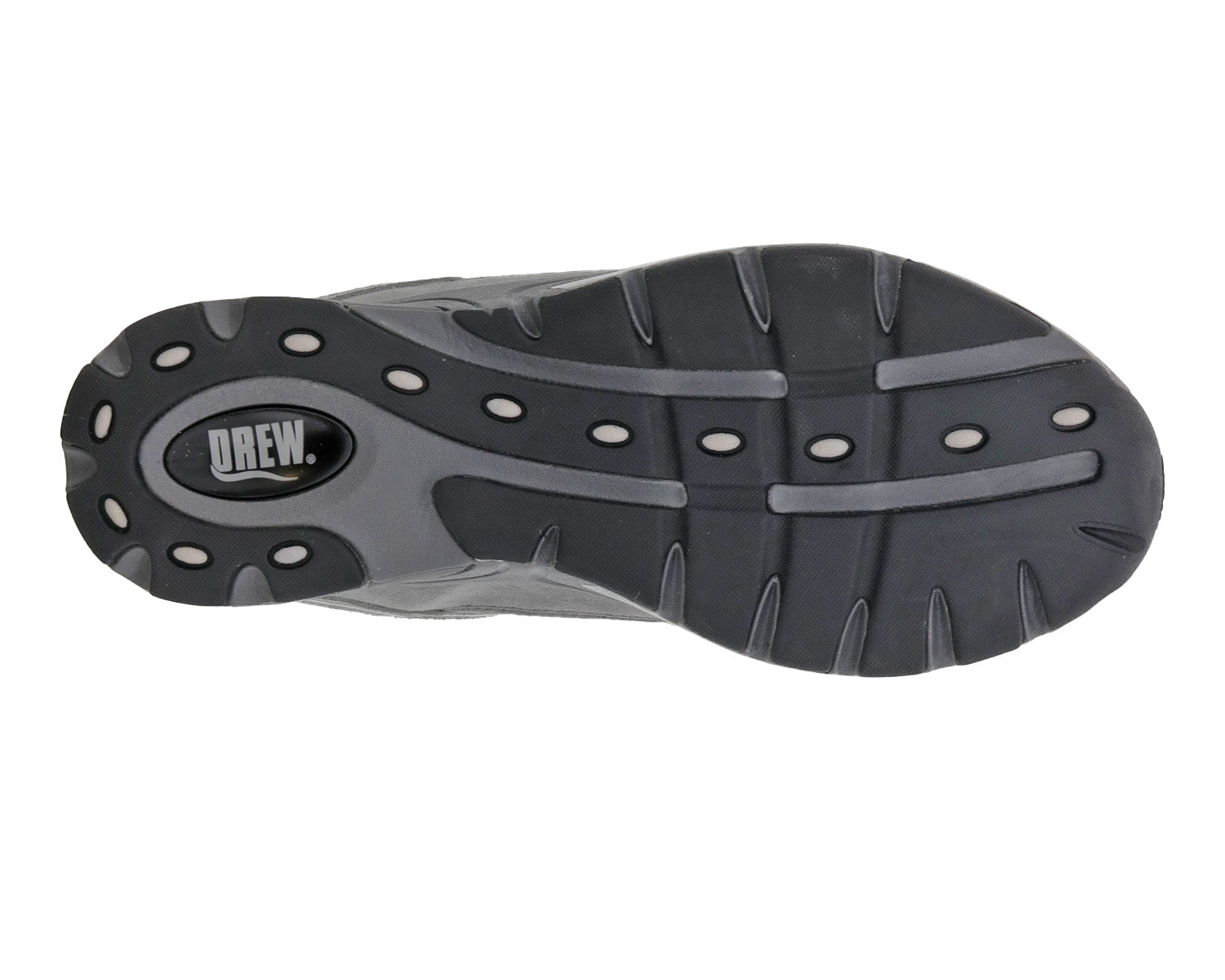 Grey Leather Mesh-AARON BY DREW 7