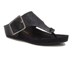 Black Pebbled Patent  Leather-PHOEBE BY ROS HOMMERSON 1