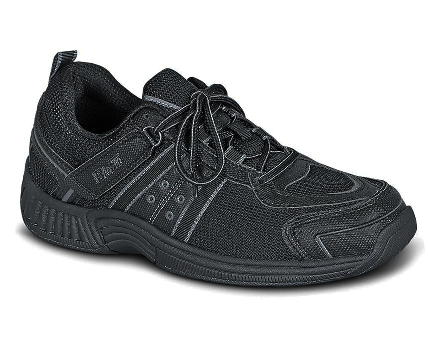 Black-MONTEREY BAY Athletic Shoe BY ORTHOFEET 7