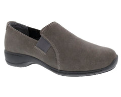 Grey Suede Leather-SLIDE IN BY ROS HOMMERSON 1