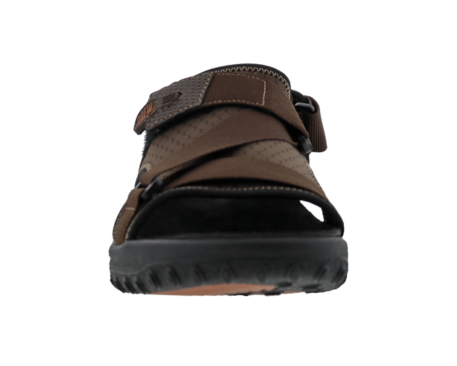 Brown Leather  Brown Stretch-WANDER BY DREW 7