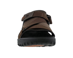 Brown Leather  Brown Stretch-WANDER BY DREW 7