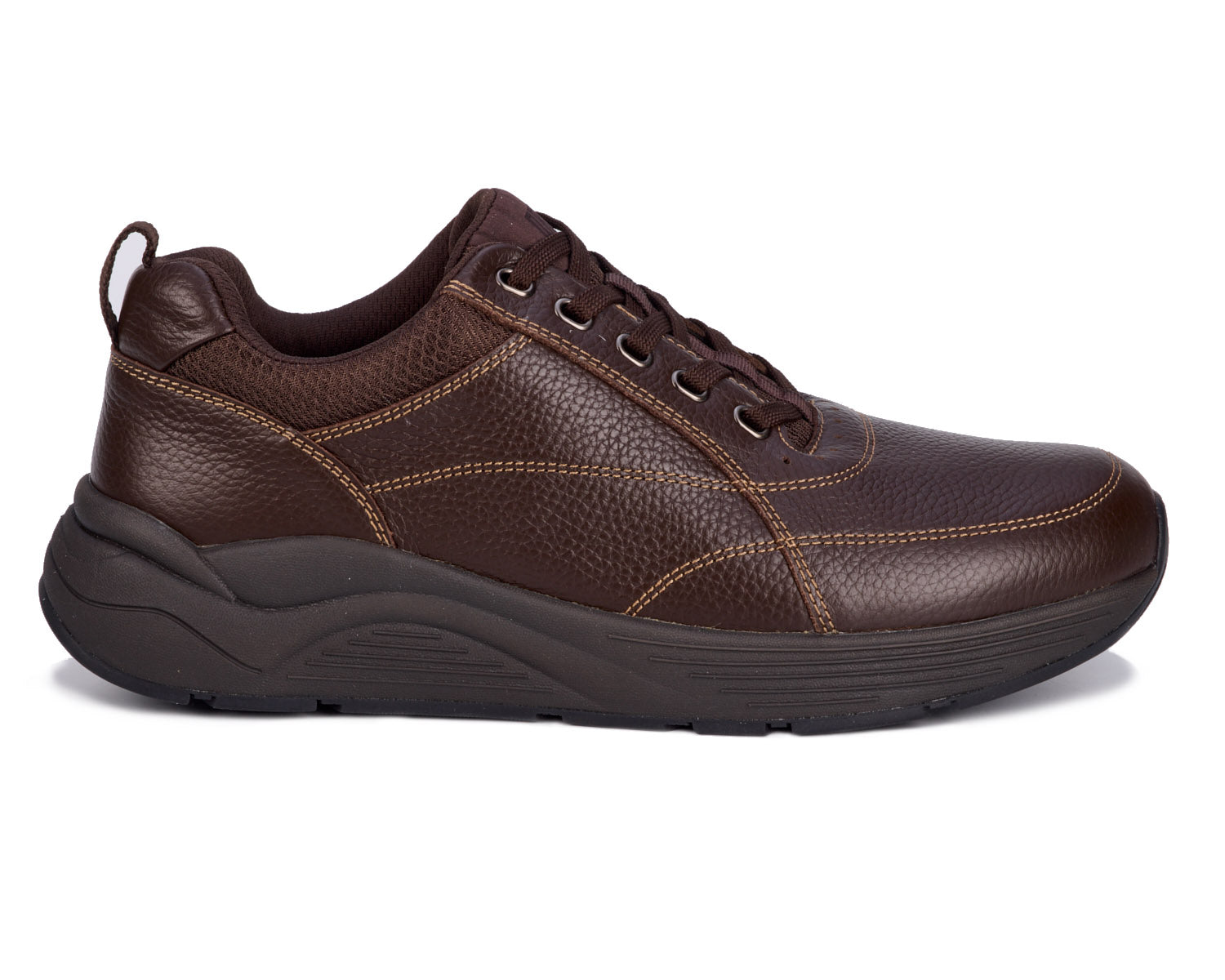 Brown Pebbled Leather-MAKER BY DREW 7
