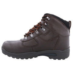 Brown Tumbled Leather-Rockford Boots BY DREW 5