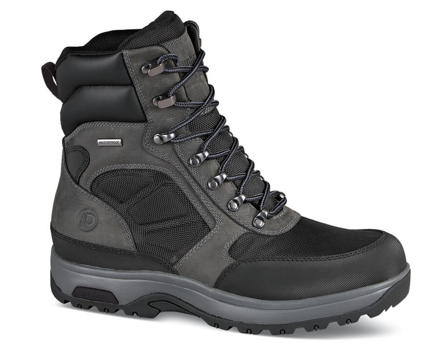 Black Insulated 8&quot; Work Boot